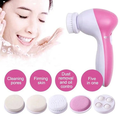 5 in 1 Facial Cleansing Brush