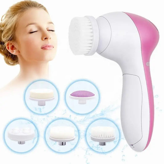 5 in 1 Facial Cleansing Brush