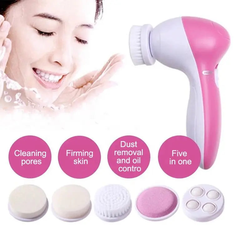 5 in 1 Facial Cleansing Brush