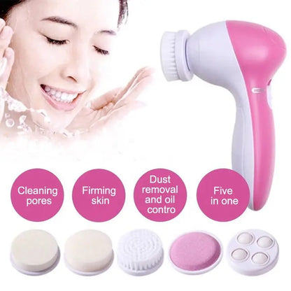 5 in 1 Facial Cleansing Brush