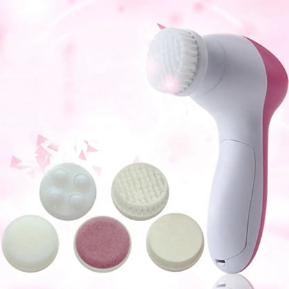 5 in 1 Facial Cleansing Brush